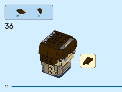 LEGO 40801 instructions page 40 – build guide