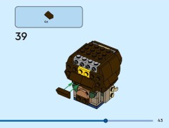 LEGO 40801 instructions page 43 – build guide
