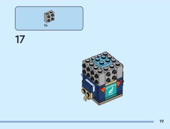 LEGO 40801 instructions page 19 – build guide
