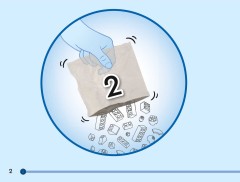 LEGO 40801 instructions page 2 – build guide