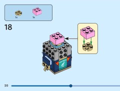 LEGO 40801 instructions page 20 – build guide