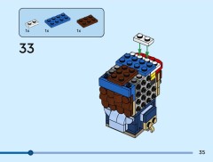 LEGO 40801 instructions page 35 – build guide