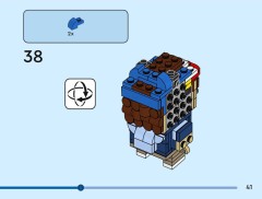 LEGO 40801 instructions page 41 – build guide