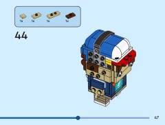 LEGO 40801 instructions page 47 – build guide