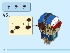 LEGO 40801 instructions page 48 – build guide
