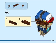 LEGO 40801 instructions page 49 – build guide