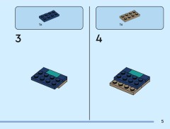 LEGO 40801 instructions page 5 – build guide