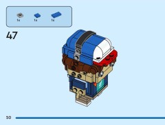 LEGO 40801 instructions page 50 – build guide