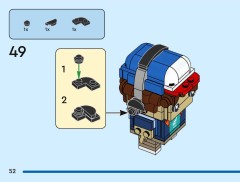 LEGO 40801 instructions page 52 – build guide