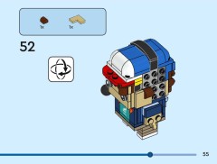 LEGO 40801 instructions page 55 – build guide