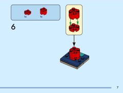 LEGO 40801 instructions page 7 – build guide