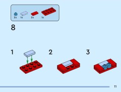 LEGO 40801 instructions page 11 – build guide