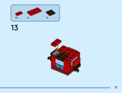 LEGO 40801 instructions page 17 – build guide
