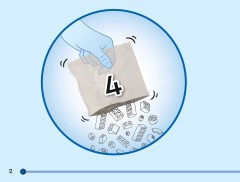 LEGO 40801 instructions page 2 – build guide