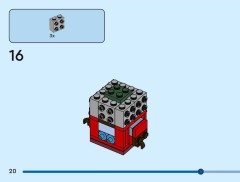 LEGO 40801 instructions page 20 – build guide