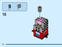 LEGO 40801 instructions page 22 – build guide