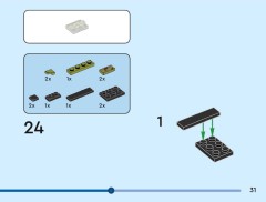 LEGO 40801 instructions page 31 – build guide
