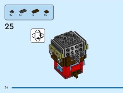 LEGO 40801 instructions page 34 – build guide