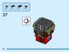 LEGO 40801 instructions page 36 – build guide