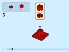 LEGO 40801 instructions page 4 – build guide