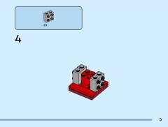 LEGO 40801 instructions page 5 – build guide