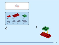 LEGO 40801 instructions page 7 – build guide