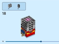 LEGO 40801 instructions page 18 – build guide