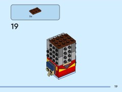 LEGO 40801 instructions page 19 – build guide