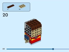 LEGO 40801 instructions page 20 – build guide