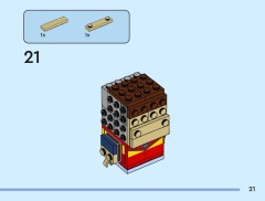 LEGO 40801 instructions page 21 – build guide