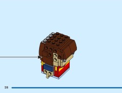 LEGO 40801 instructions page 28 – build guide