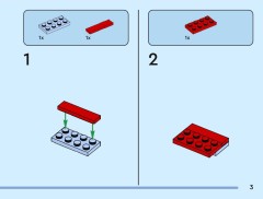 LEGO 40801 instructions page 3 – build guide