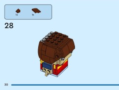 LEGO 40801 instructions page 30 – build guide