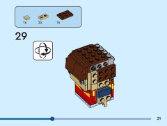 LEGO 40801 instructions page 31 – build guide
