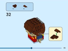 LEGO 40801 instructions page 35 – build guide