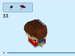 LEGO 40801 instructions page 36 – build guide