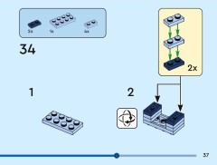 LEGO 40801 instructions page 37 – build guide