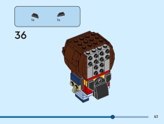 LEGO 40801 instructions page 41 – build guide