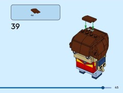 LEGO 40801 instructions page 45 – build guide