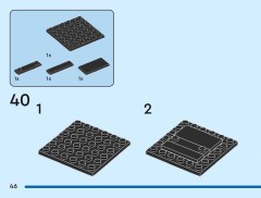 LEGO 40801 instructions page 46 – build guide