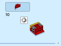 LEGO 40801 instructions page 9 – build guide