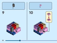 LEGO 40802 instructions page 10 – build guide