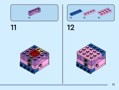 LEGO 40802 instructions page 11 – build guide