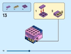 LEGO 40802 instructions page 12 – build guide