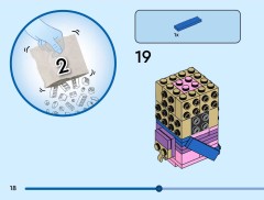 LEGO 40802 instructions page 18 – build guide