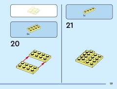LEGO 40802 instructions page 19 – build guide