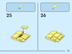 LEGO 40802 instructions page 23 – build guide
