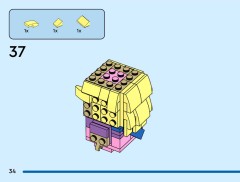 LEGO 40802 instructions page 34 – build guide