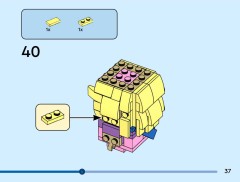 LEGO 40802 instructions page 37 – build guide