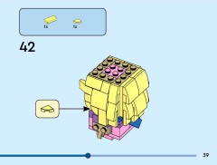 LEGO 40802 instructions page 39 – build guide